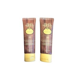 2 X Sun Bum SPF 30 Sunscreen Lotion Travel Size 1 fl.oz New Sealed Exp 2/27